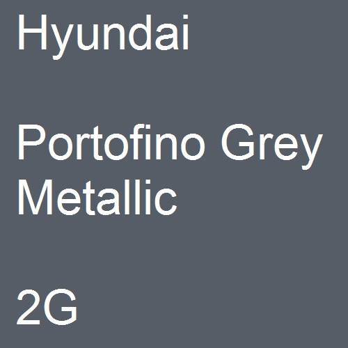 Hyundai, Portofino Grey Metallic, 2G.